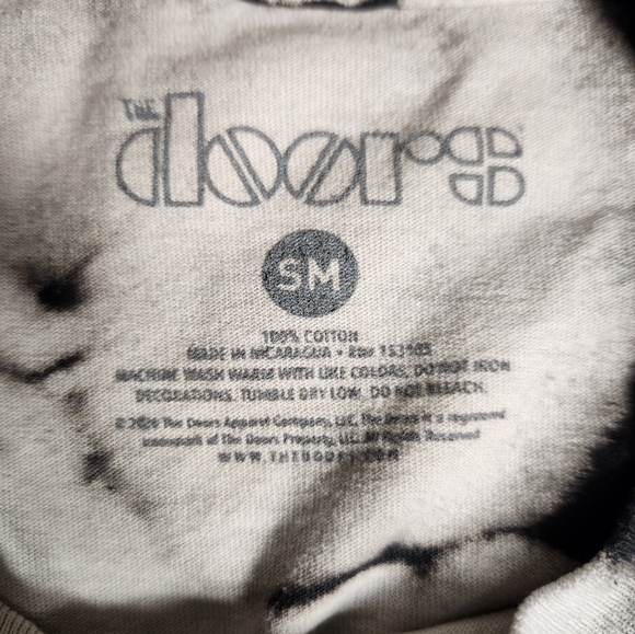 NWOT Women's The Doors LA Woman Tie-Dye Long Sleeve T-shirt - Picture 3 of 6